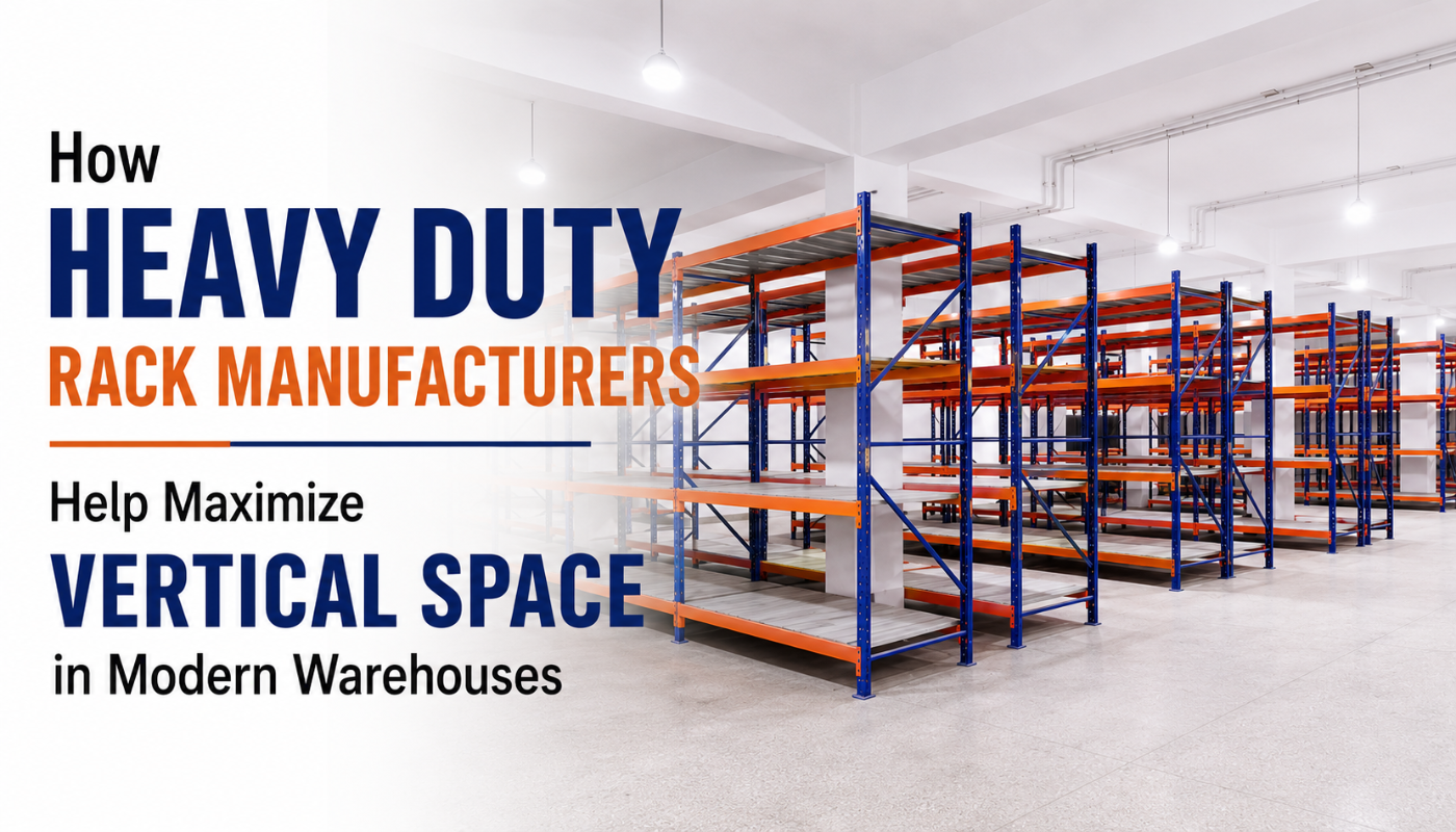 How Heavy Duty Rack Manufacturers Help Maximize Vertical Space in Modern Warehouses