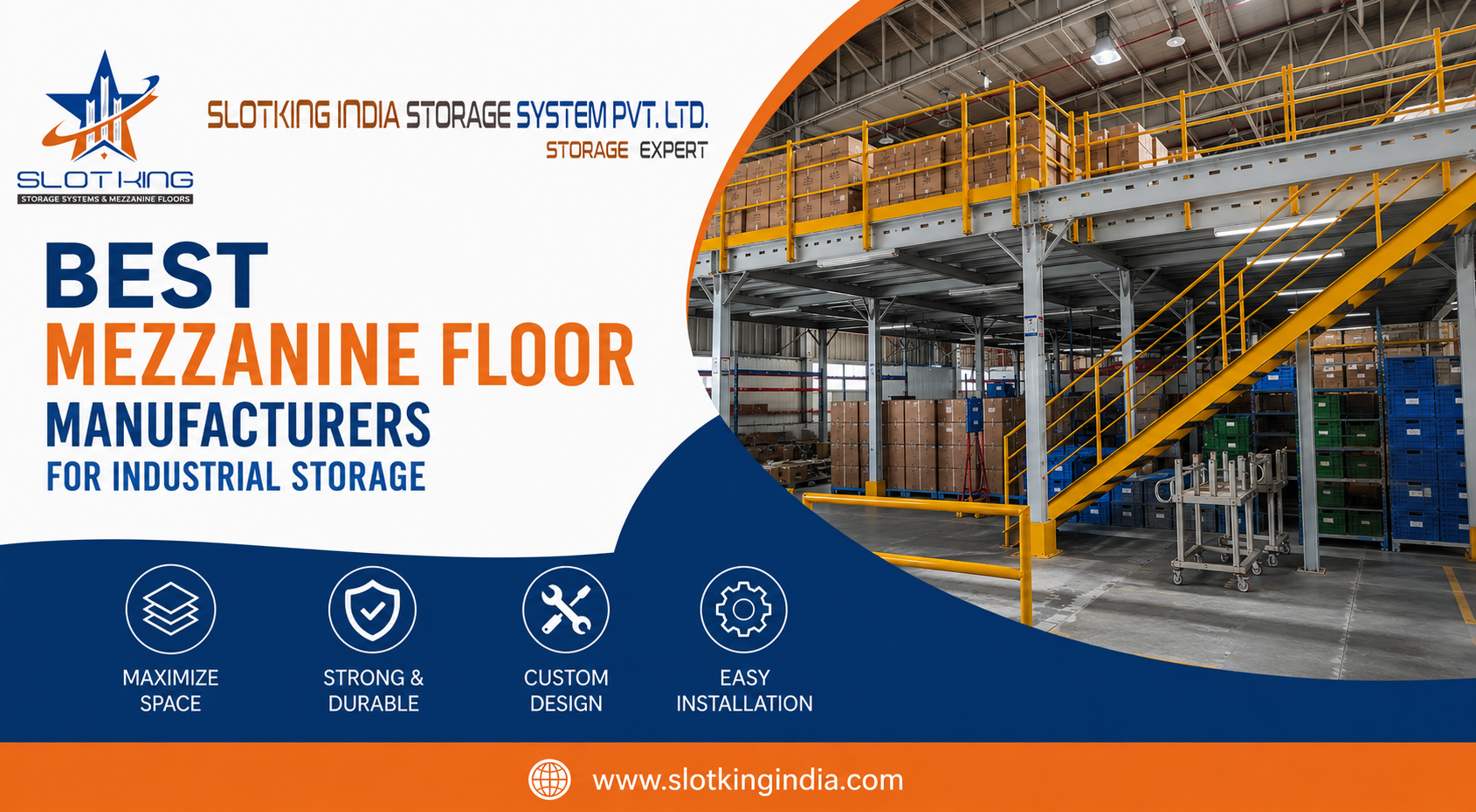 Best Mezzanine Floor Manufacturers for Smart Industrial Storage Solutions Manufacturer